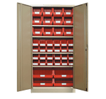Ivory - Linbin ® Storage Bin Cabinet Kit