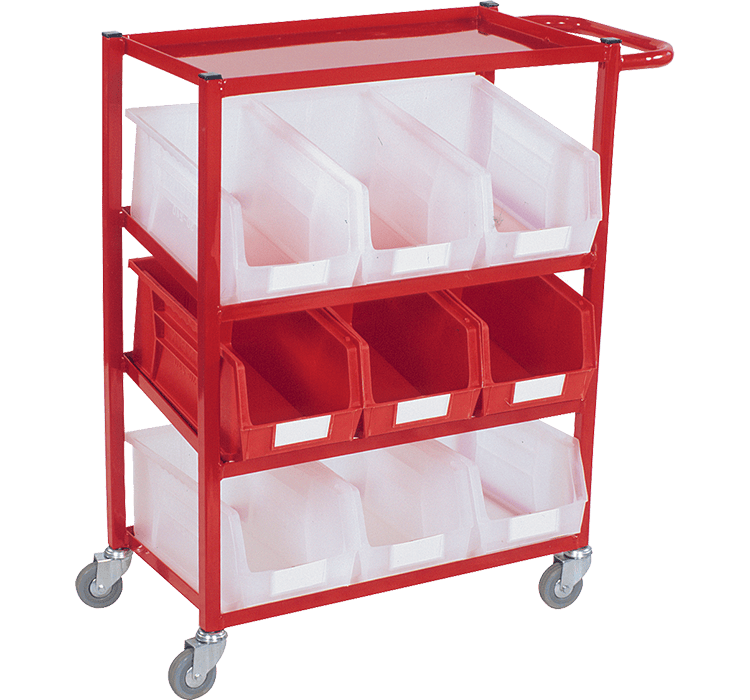 Linbin ® Storage Bin Trolley Kit 4