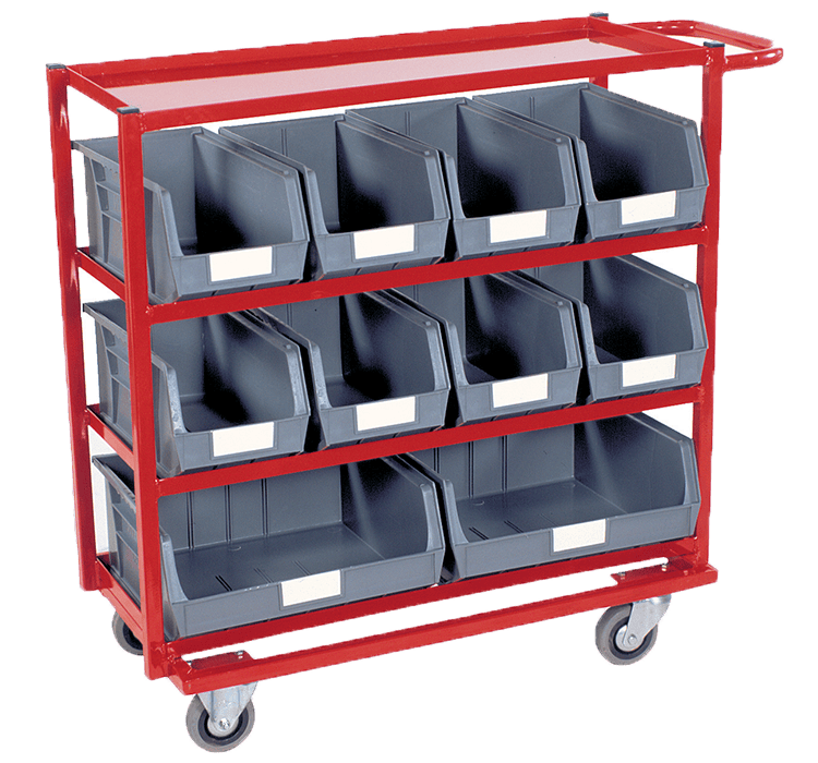 Linbin ® Storage Bin Trolley Kit 7