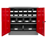 Red Door - Linbin ® Storage Bin Half Size Cabinet Kit