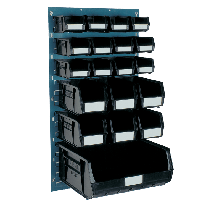 Black Linbin ® Storage Bin - Ready To Go Kit 4