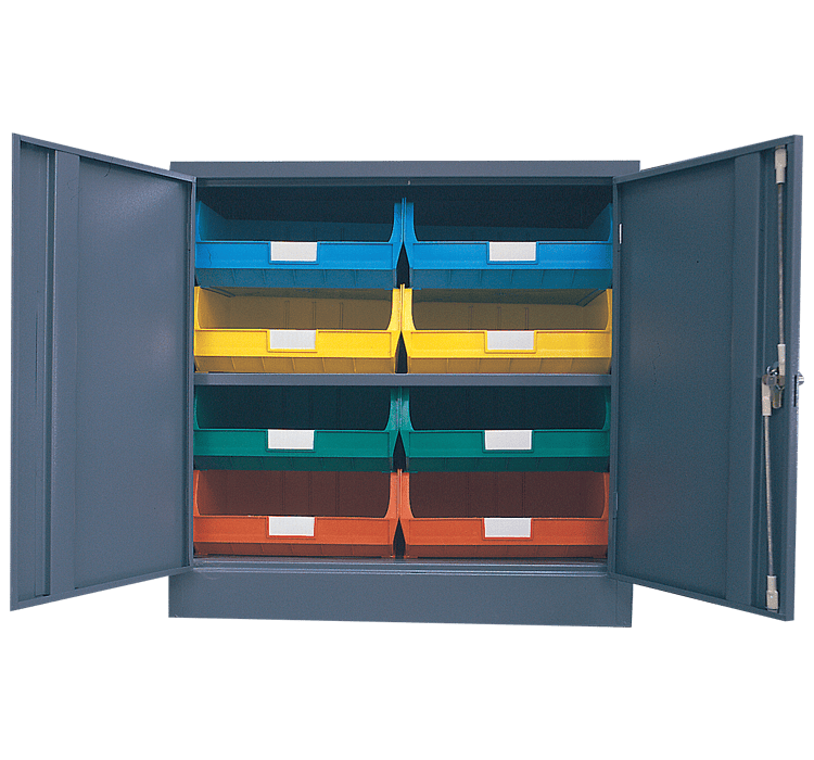 Linbin ® Storage Bin Half Size Cabinet Kit 4