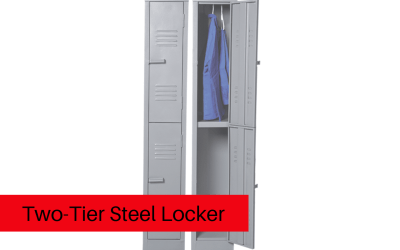 Two-tier Steel Locker