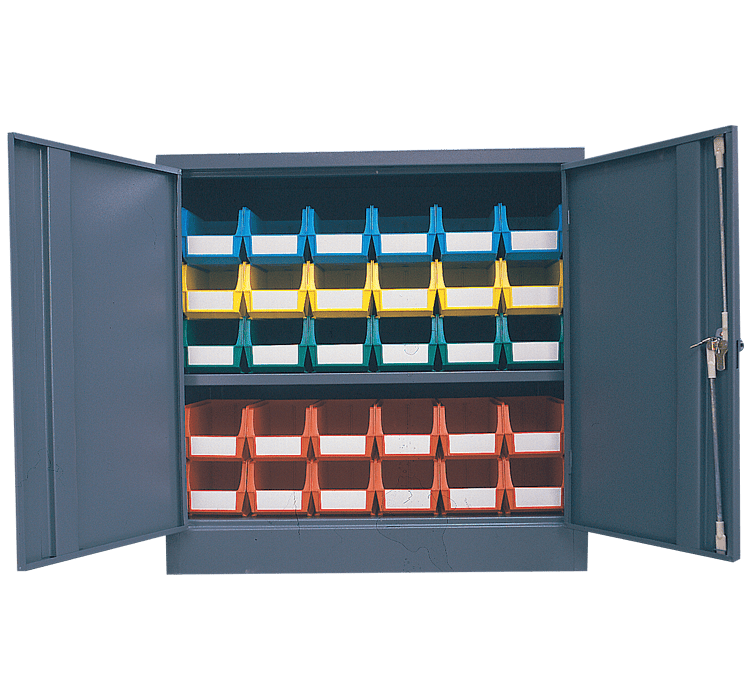 Linbin ® Storage Bin Half Size Cabinet Kit 1