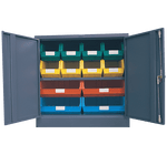 Linbin ® Storage Bin Half Size Cabinet Kit 3