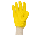 Yellow Comarex Knit Wrist Glove