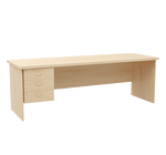 Office Desk with 3 Drawer Pedestal
